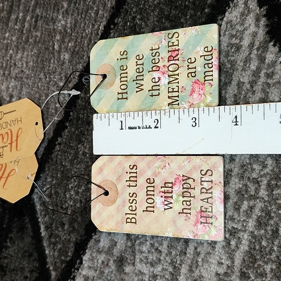 VINTAGE HANNAS HANDIWORKS HOME KEEPSAKE ORNAMENTS 2 PC BUNDLE - Picture 7 of 10